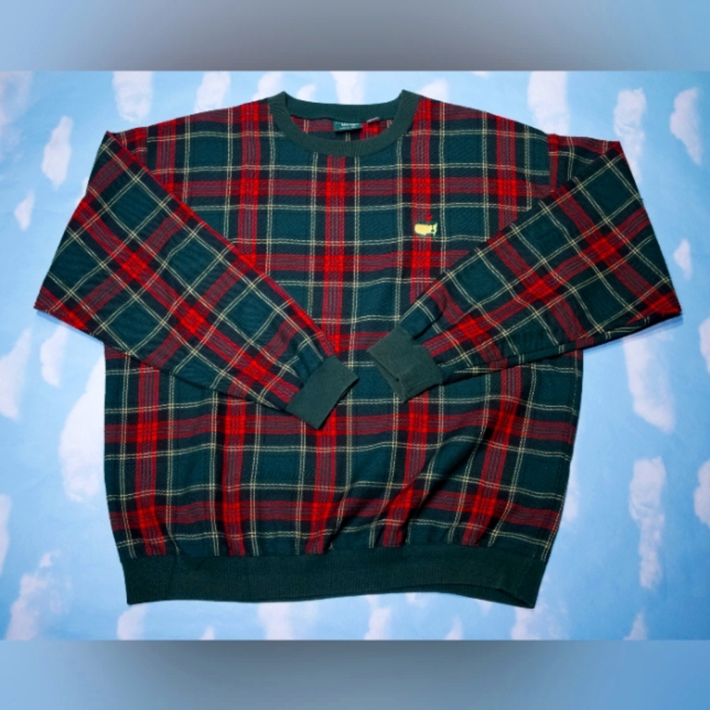 Vintage Masters Plaid Windbreaker Jacket Made in USA